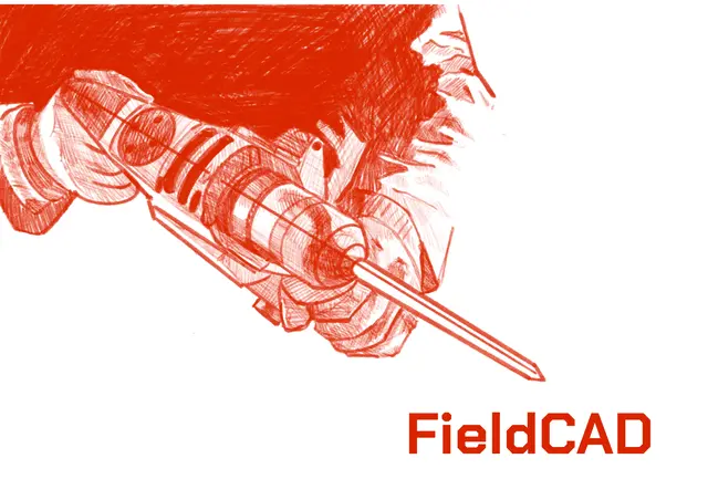 FieldCAD drill sketch